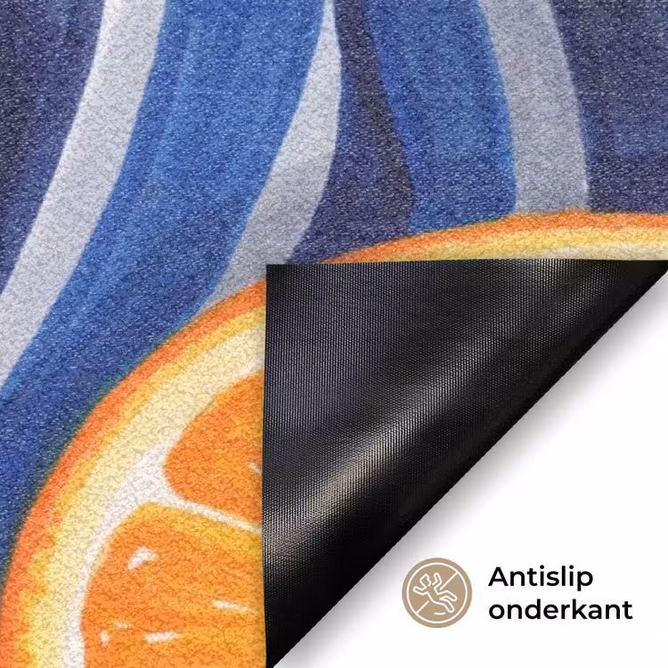 Deurmat - Eten - Fruit - Oranje — 6