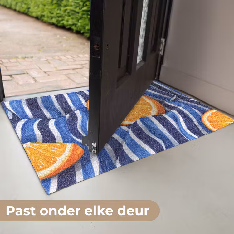 Deurmat - Eten - Fruit - Oranje — 7