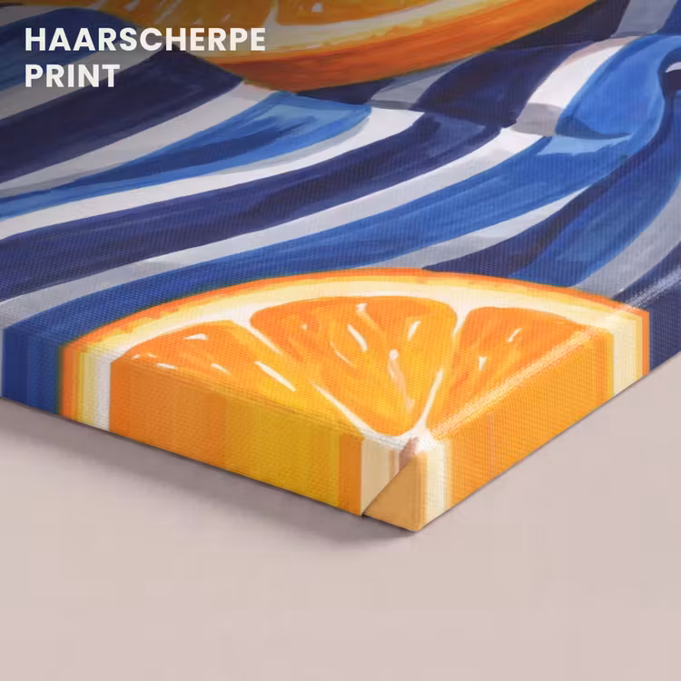 Canvas schilderij - Eten - Fruit - Oranje — 4