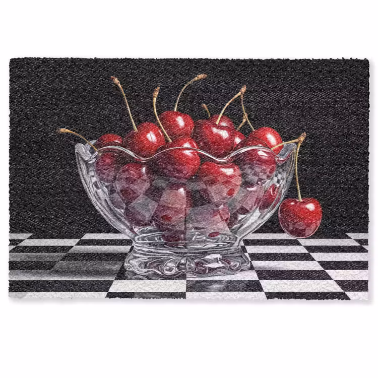 Deurmat - Eten - Kersen - Rood — 1