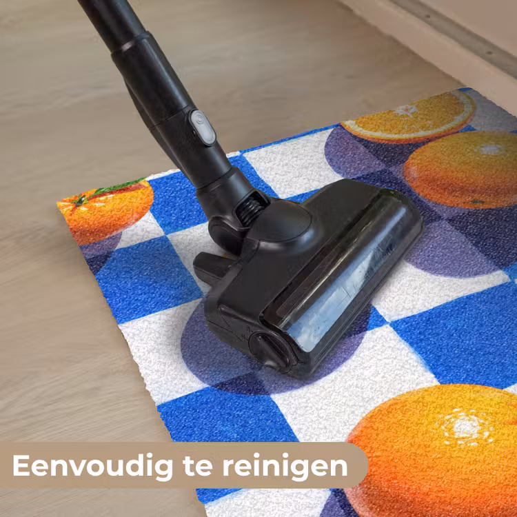 Deurmat - Sinaasappel - Geruit - Eten — 9