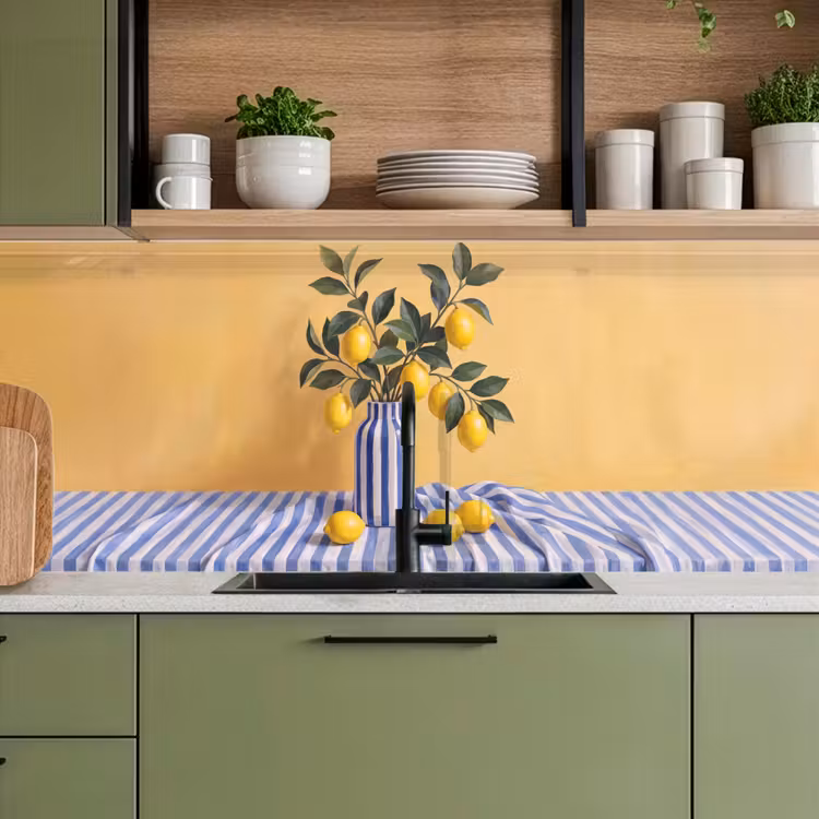 Keuken achterwand - Citroen - Stilleven - Modern — 5