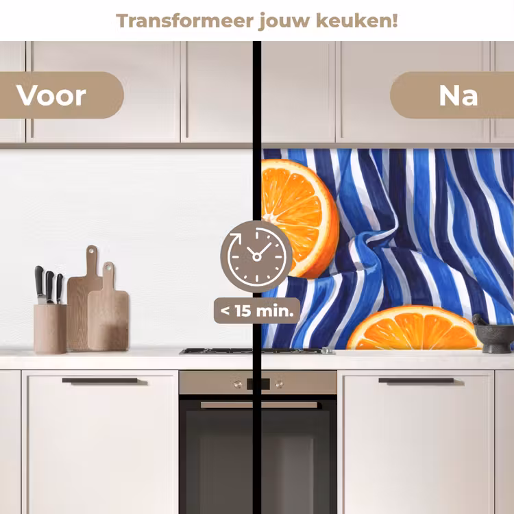 Keuken achterwand - Eten - Fruit - Oranje — 2