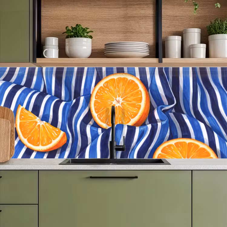 Keuken achterwand - Eten - Fruit - Oranje — 5
