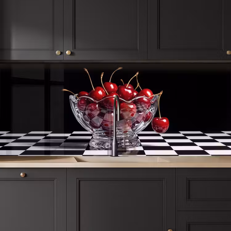 Keuken achterwand - Eten - Kersen - Rood — 6