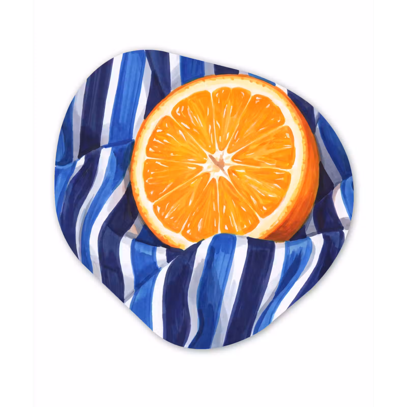 Organisch schilderij - Forex - Eten - Fruit - Oranje — 1