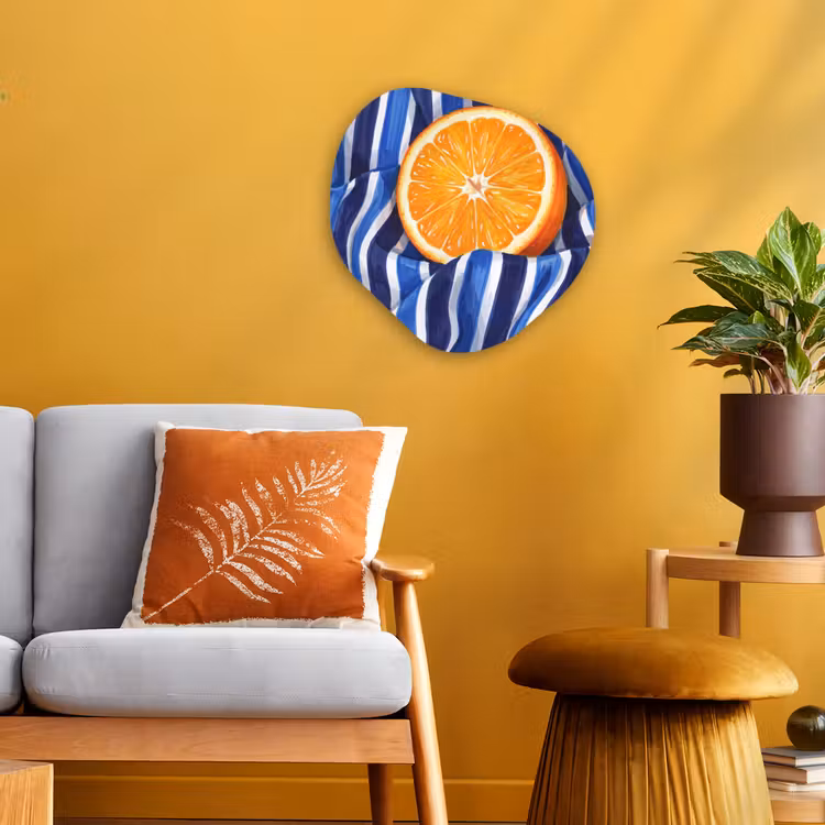 Organisch schilderij - Forex - Eten - Fruit - Oranje — 3