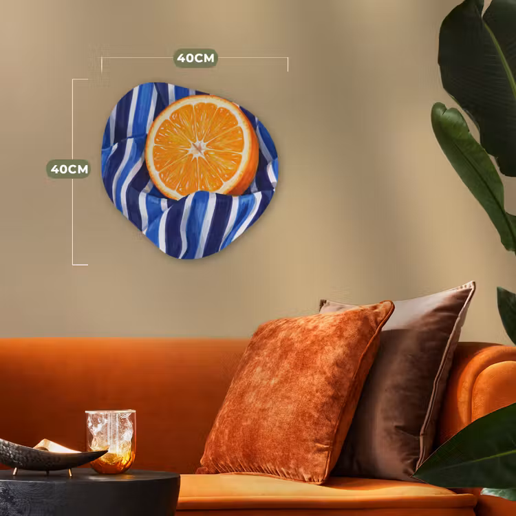 Organisch schilderij - Forex - Eten - Fruit - Oranje — 4