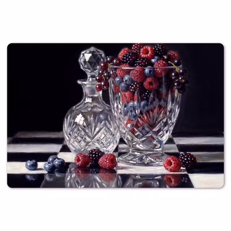 Placemat - 6 stuks - Bessen - Kristal - Stilleven — 7