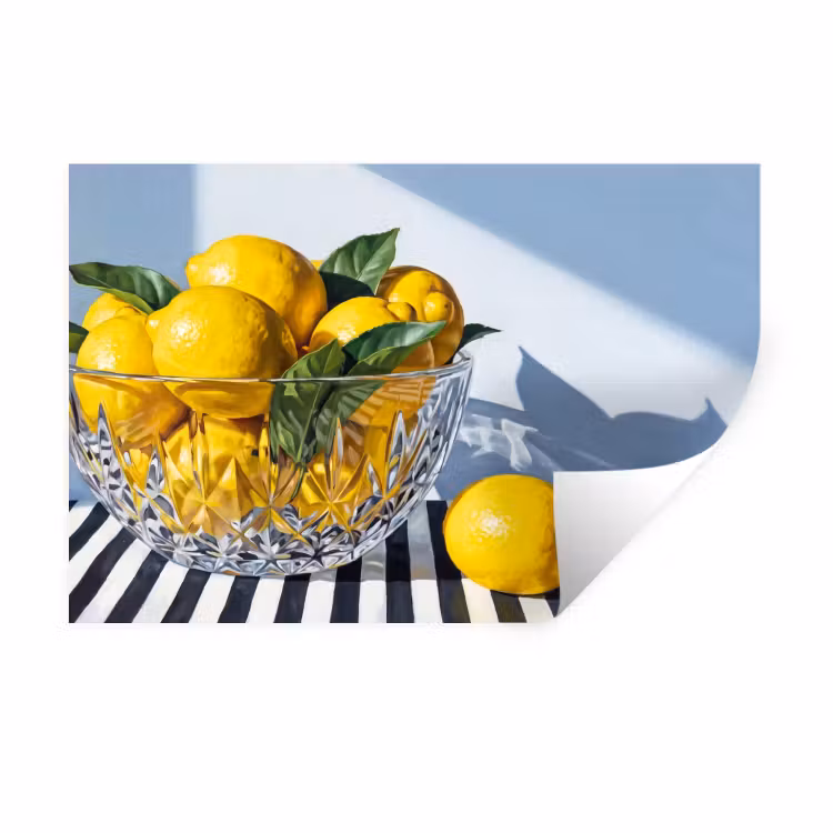 Muursticker - Citroenen - Fruit - Geel — 1