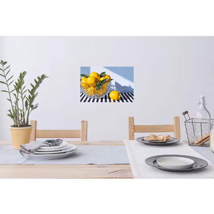 Muursticker - Citroenen - Fruit - Geel — 3