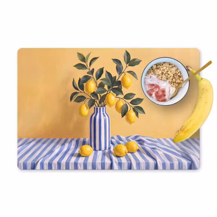 Placemat - 6 stuks - Citroen - Stilleven - Modern — 1