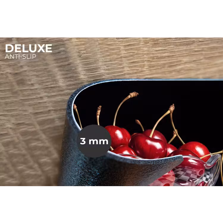 Placemat - 6 stuks - Eten - Kersen - Rood — 4