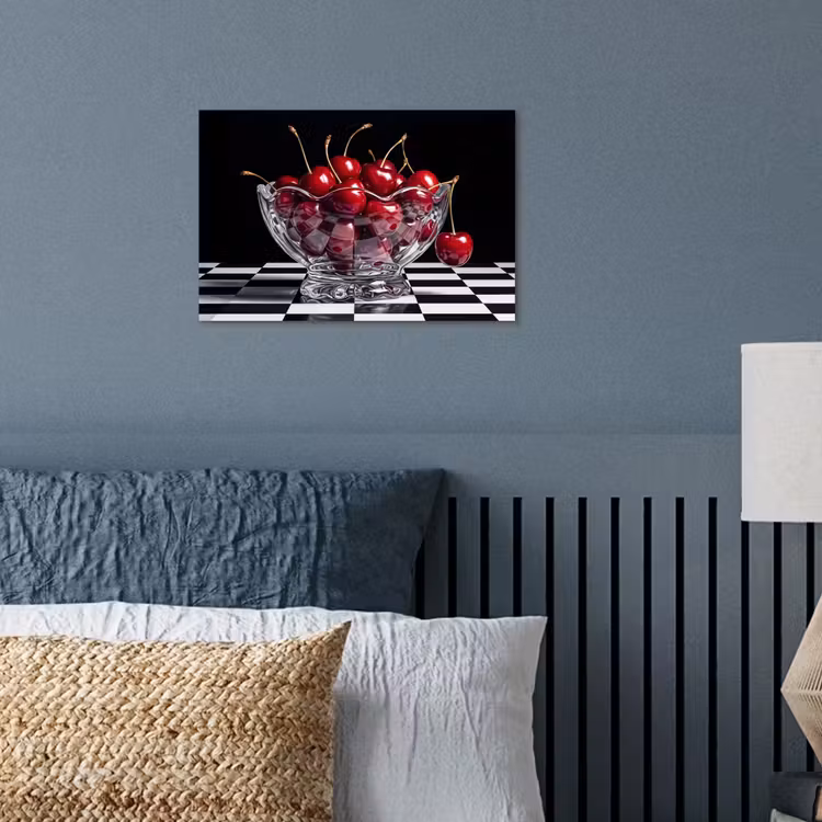 Poster - Eten - Kersen - Rood — 3