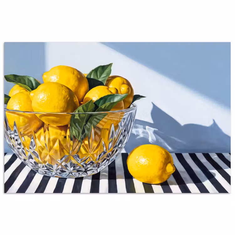Poster - Citroenen - Fruit - Geel — 1
