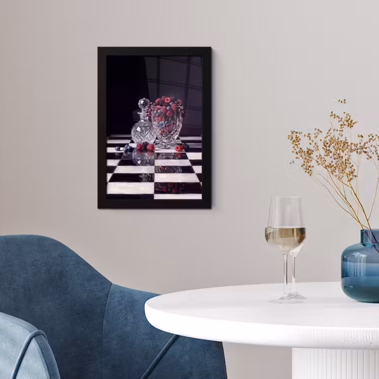 Poster met lijst - Bessen - Kristal - Stilleven — 4