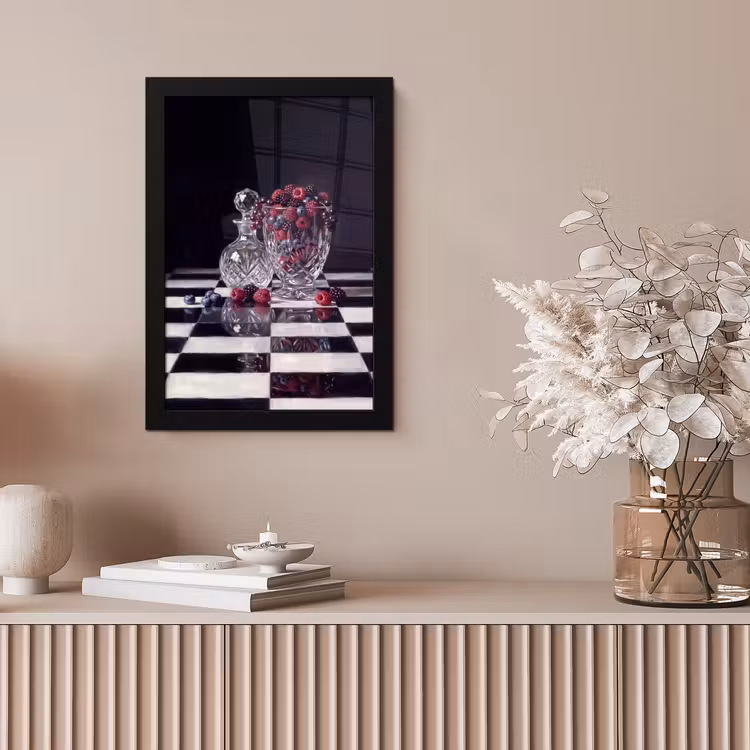 Poster met lijst - Bessen - Kristal - Stilleven — 5