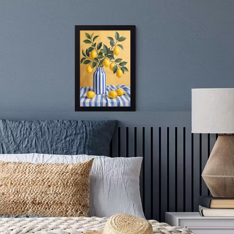 Poster met lijst - Citroen - Stilleven - Modern — 3