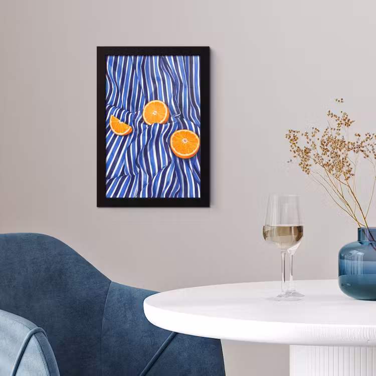 Poster met lijst - Eten - Fruit - Oranje — 4