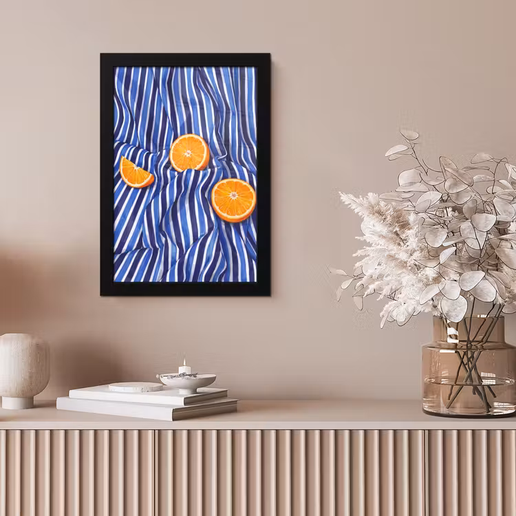 Poster met lijst - Eten - Fruit - Oranje — 5