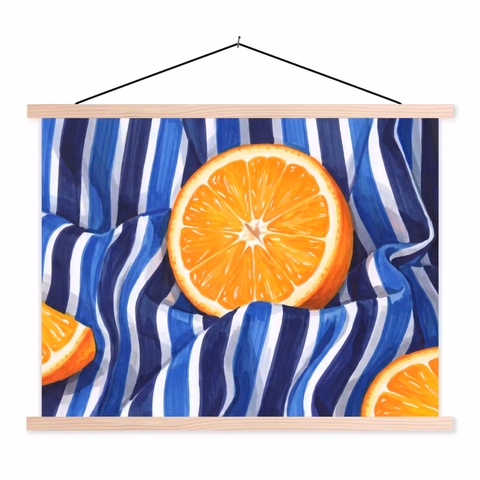 Schoolplaat - Eten - Fruit - Oranje — 1
