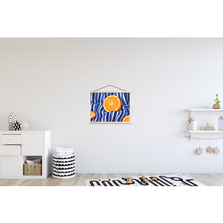 Schoolplaat - Eten - Fruit - Oranje — 3