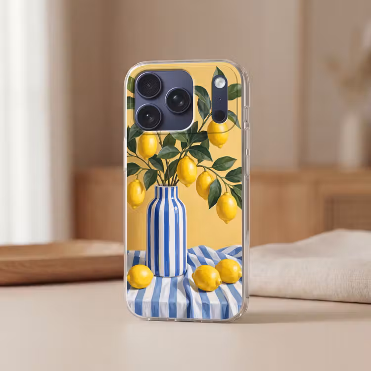 Telefoonhoesje Softcase - Citroen - Stilleven - Modern — 3