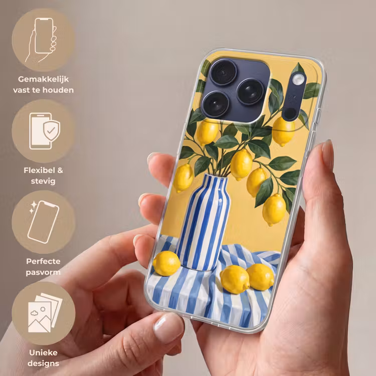 Telefoonhoesje Softcase - Citroen - Stilleven - Modern — 4