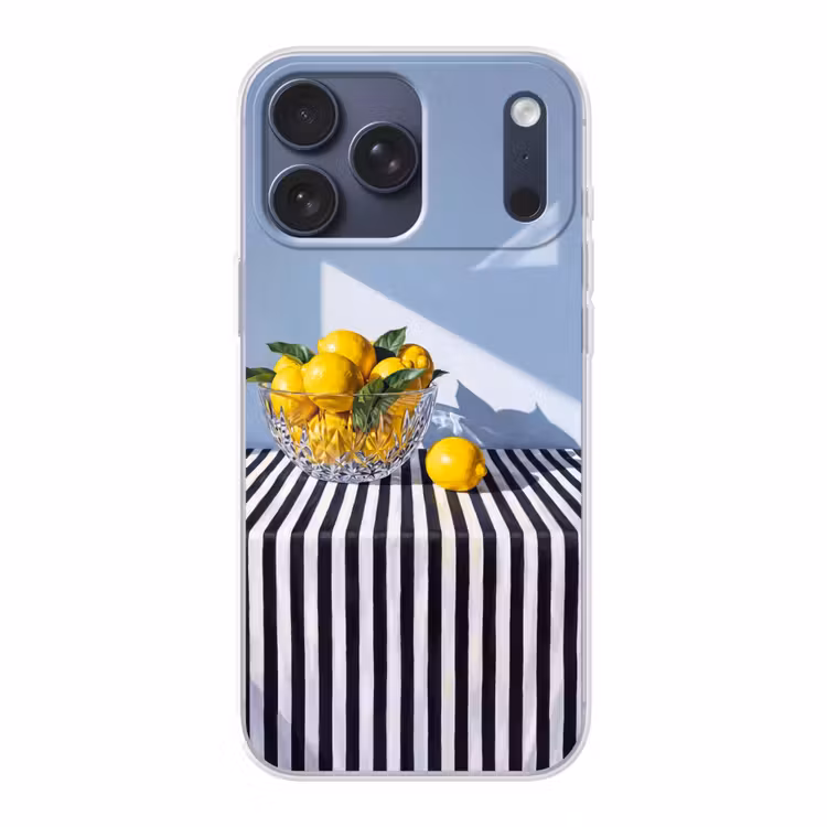 Telefoonhoesje Softcase - Citroenen - Fruit - Geel — 1