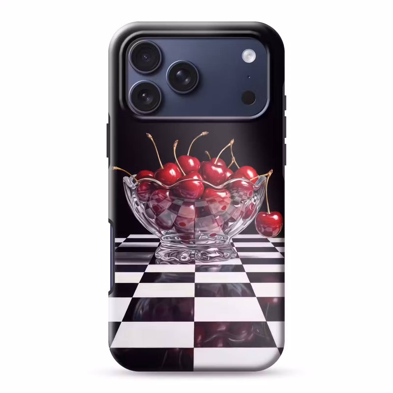 Telefoonhoesje Toughcase - Eten - Kersen - Rood — 1