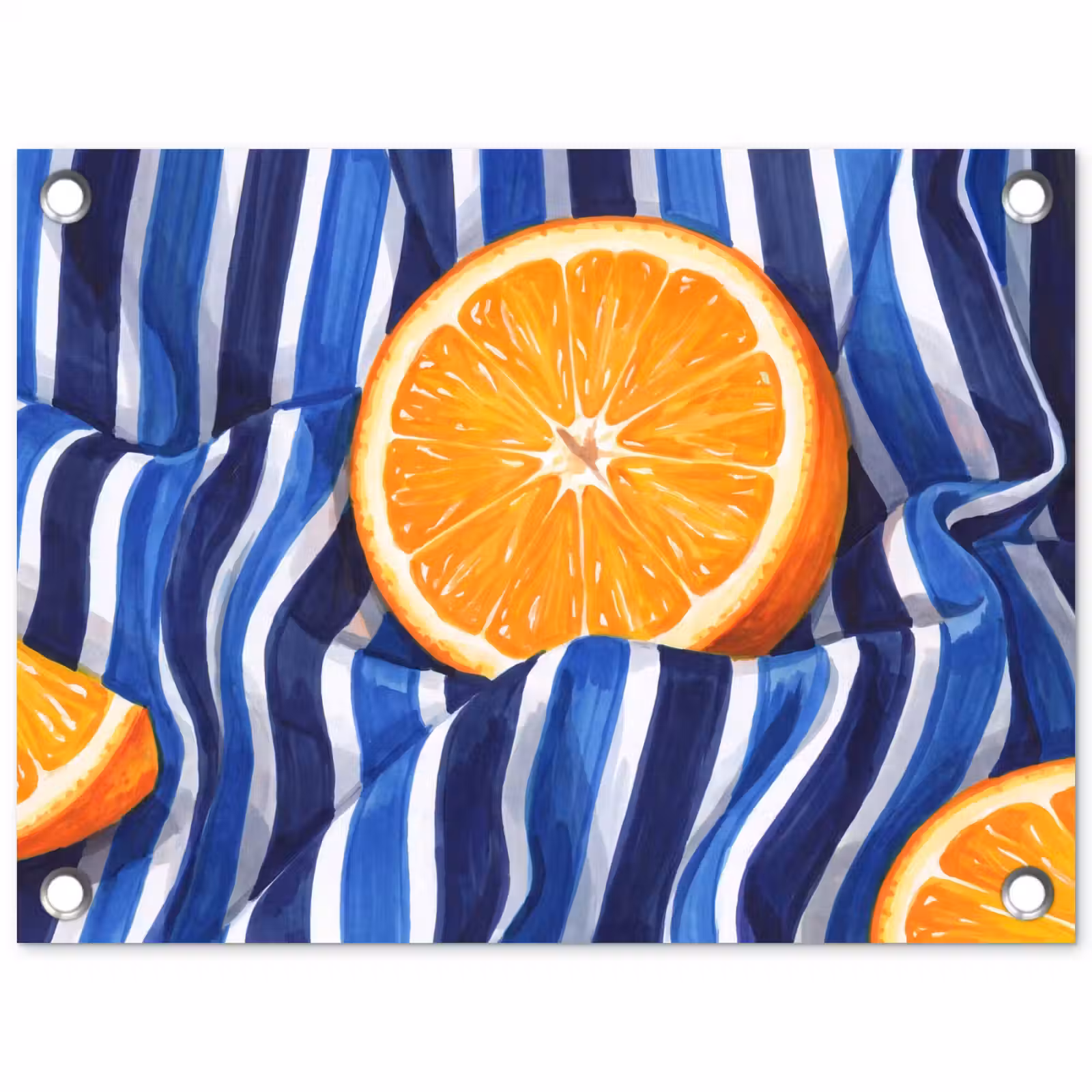 Tuinposter - Eten - Fruit - Oranje — 1