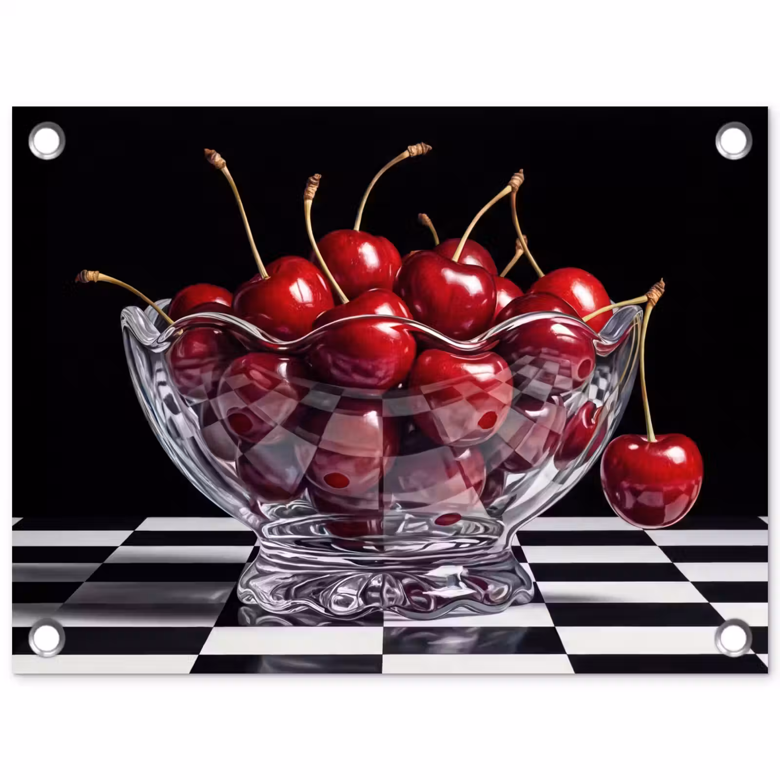 Tuinposter - Eten - Kersen - Rood — 1
