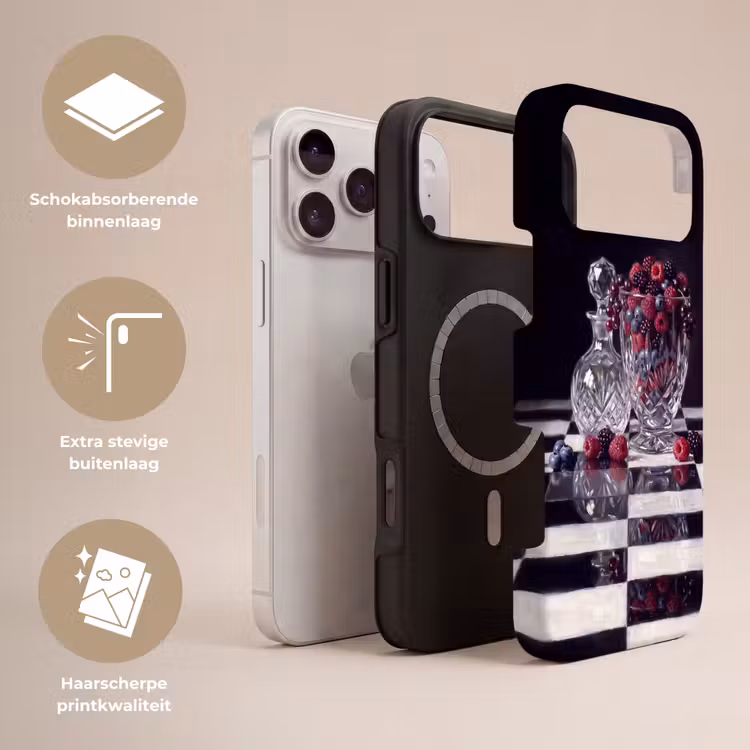 Telefoonhoesje Toughcase - Bessen - Kristal - Stilleven — 3