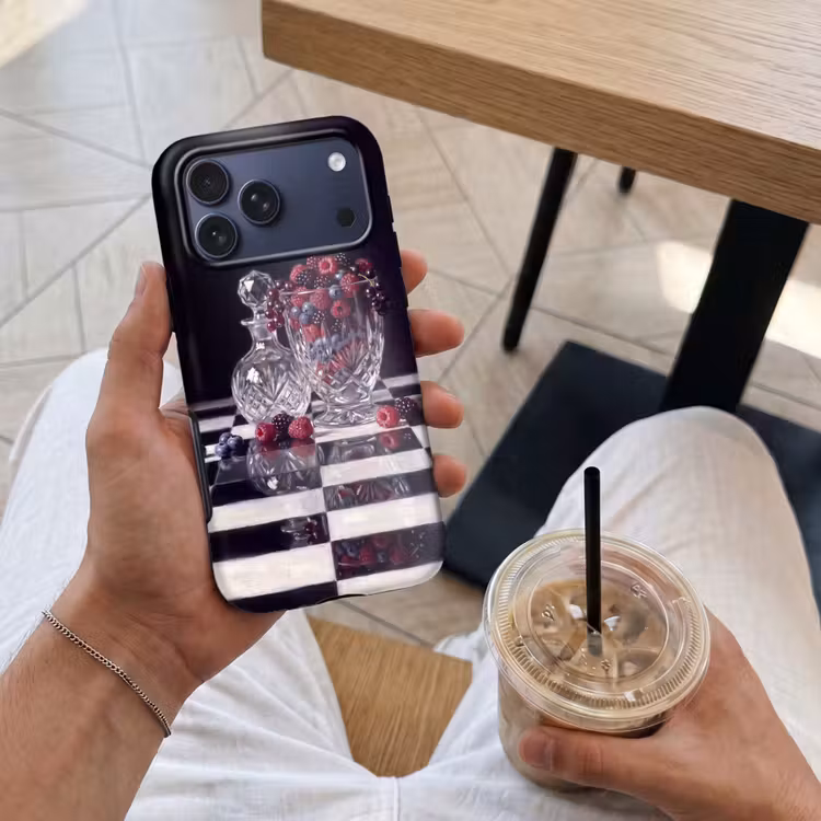 Telefoonhoesje Toughcase - Bessen - Kristal - Stilleven — 4