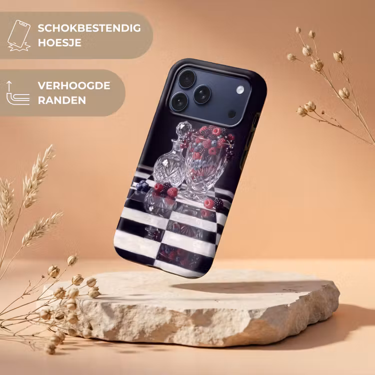 Telefoonhoesje Toughcase - Bessen - Kristal - Stilleven — 5