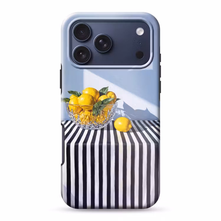 Telefoonhoesje Toughcase - Citroenen - Fruit - Geel — 1