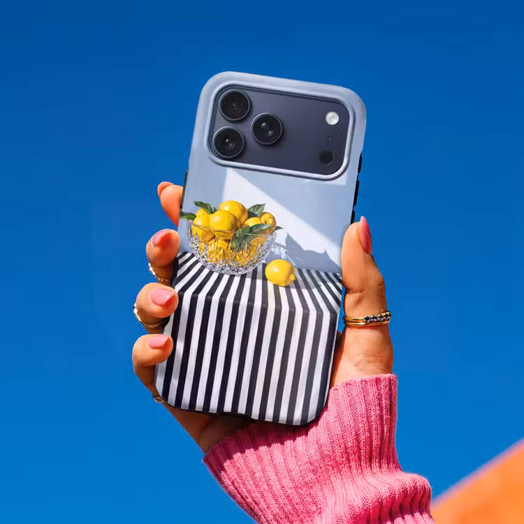 Telefoonhoesje Toughcase - Citroenen - Fruit - Geel — 2