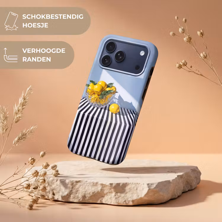 Telefoonhoesje Toughcase - Citroenen - Fruit - Geel — 5