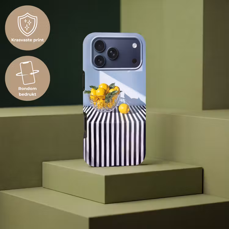 Telefoonhoesje Toughcase - Citroenen - Fruit - Geel — 7