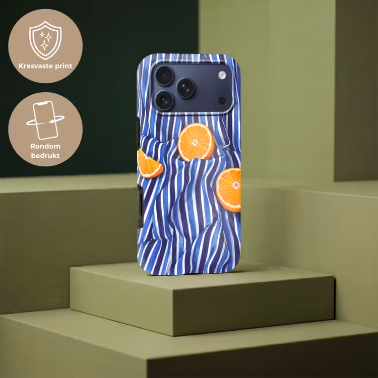 Telefoonhoesje Toughcase - Eten - Fruit - Oranje — 7