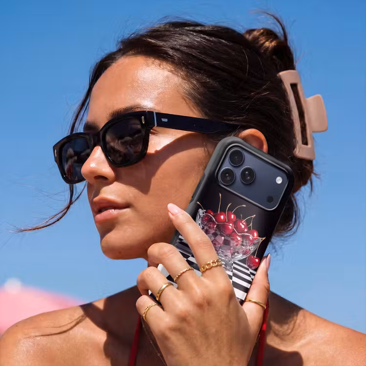 Telefoonhoesje Toughcase - Eten - Kersen - Rood — 6