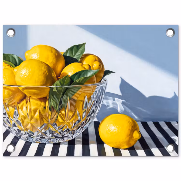 Tuinposter - Citroenen - Fruit - Geel — 1