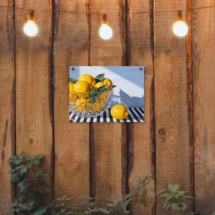 Tuinposter - Citroenen - Fruit - Geel — 2