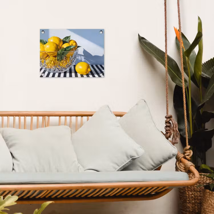 Tuinposter - Citroenen - Fruit - Geel — 5