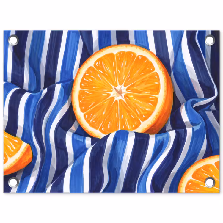 Tuinposter - Eten - Fruit - Oranje — 1