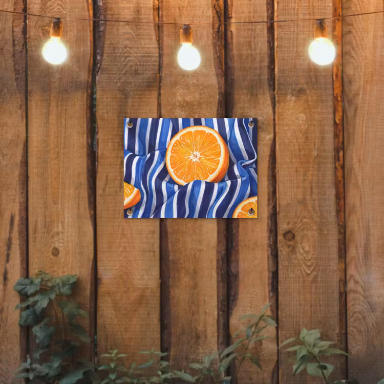 Tuinposter - Eten - Fruit - Oranje — 2