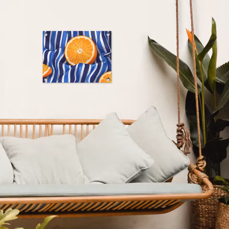 Tuinposter - Eten - Fruit - Oranje — 5