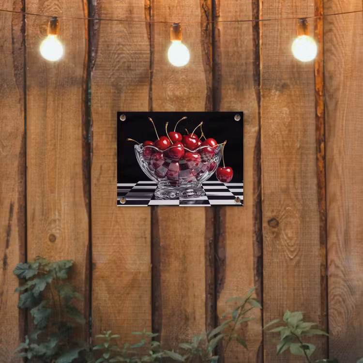 Tuinposter - Eten - Kersen - Rood — 2