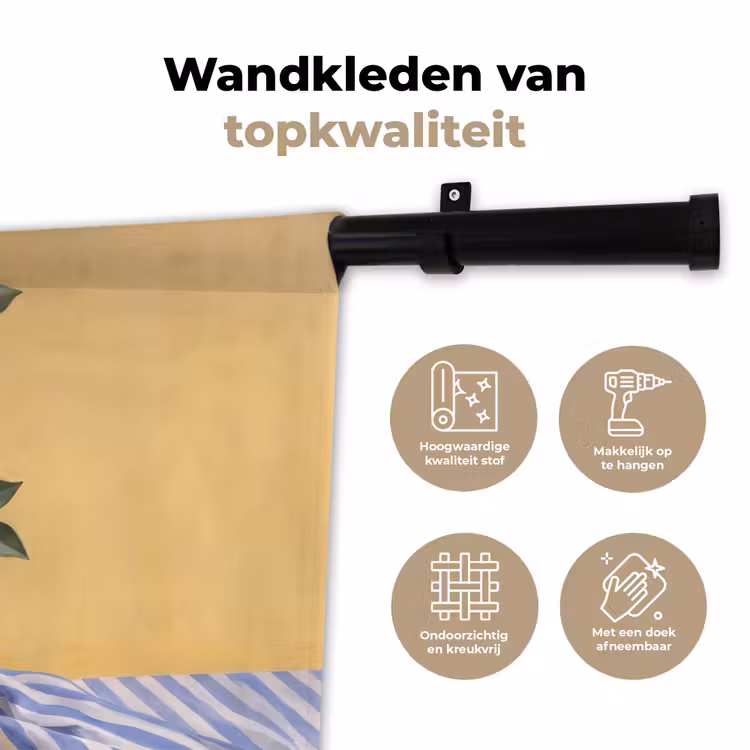 Wandkleed - Citroen - Stilleven - Modern — 3