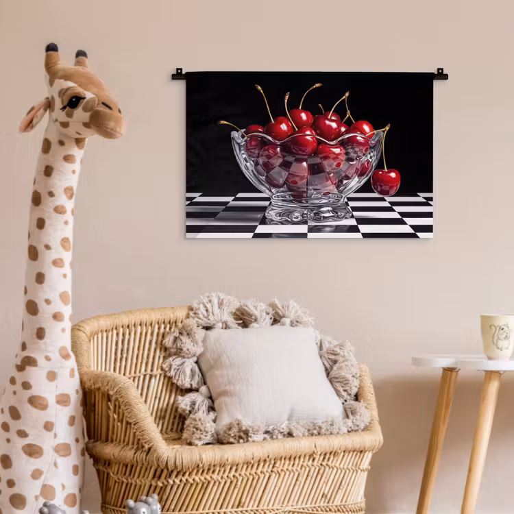 Wandkleed - Eten - Kersen - Rood — 5